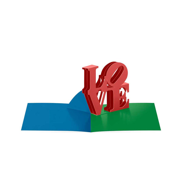 MoMA Robert Indiana LOVE Pop-Up Cards Set