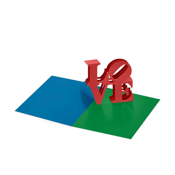 MoMA Robert Indiana LOVE Pop-Up Cards Set