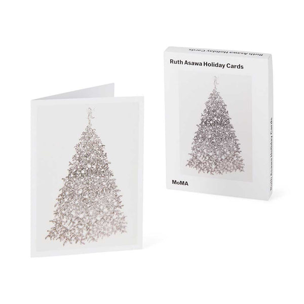 MoMA Ruth Asawa Christmas Tree Greeting Cards Set