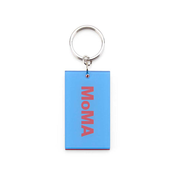 MoMA Colorful Logo Acrylic Keyring