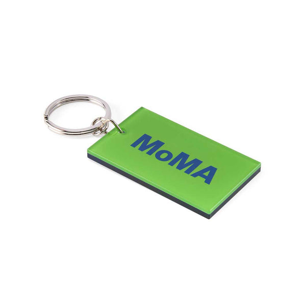 MoMA Colorful Logo Acrylic Keyring
