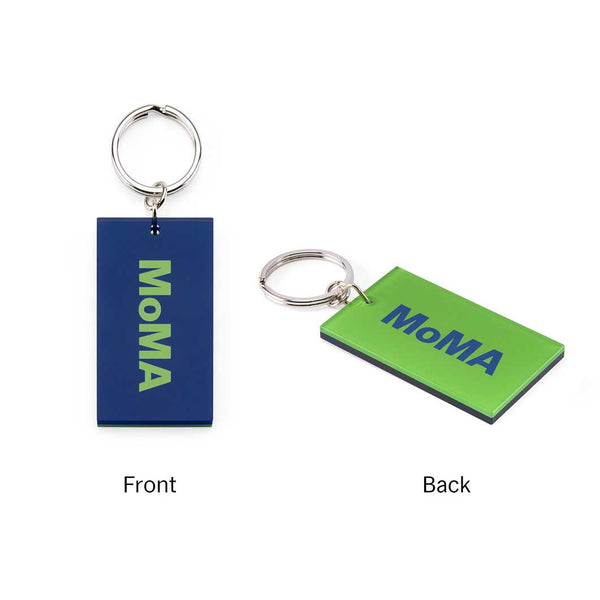 MoMA Colorful Logo Acrylic Keyring