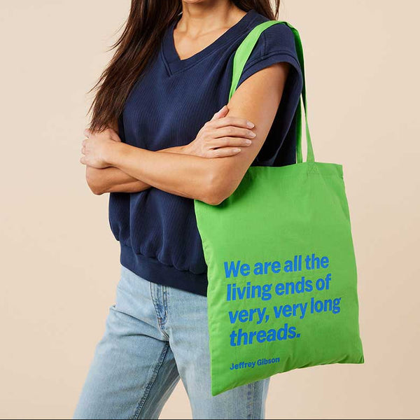 MoMA Jeffrey Gibson Artist Quote Cotton Tote Ba