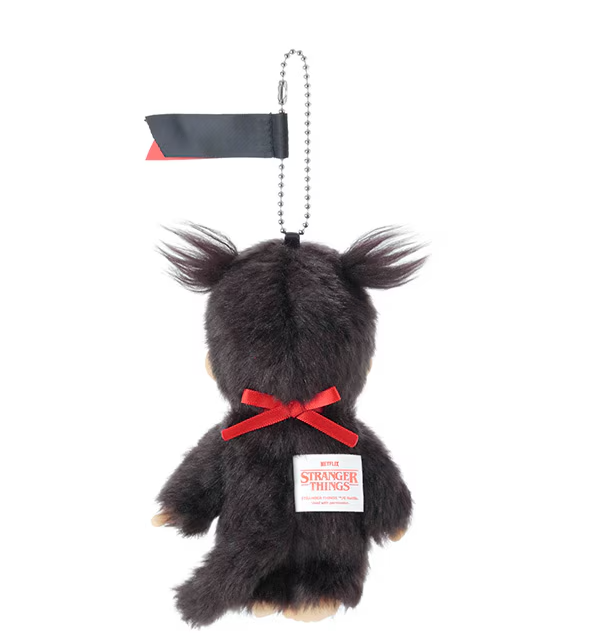 Monchhichi Stranger Things Bib Outfit Plush Keychain