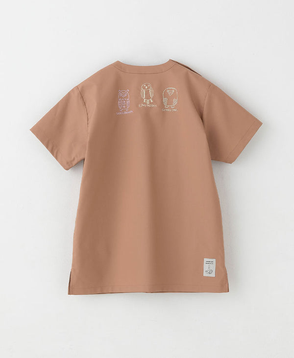 Scrub Canvas Club × WONDER ART Asahiyama Zoo Unisex Scrub Top R69 [Pre-order]