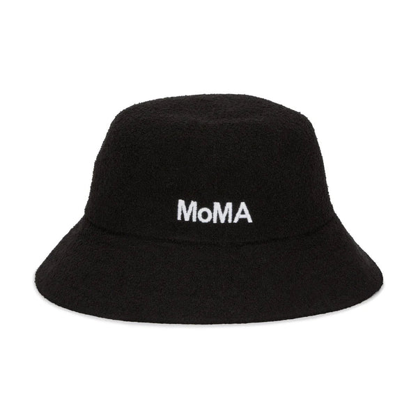 MoMA x Kangol Black Bucket Hat