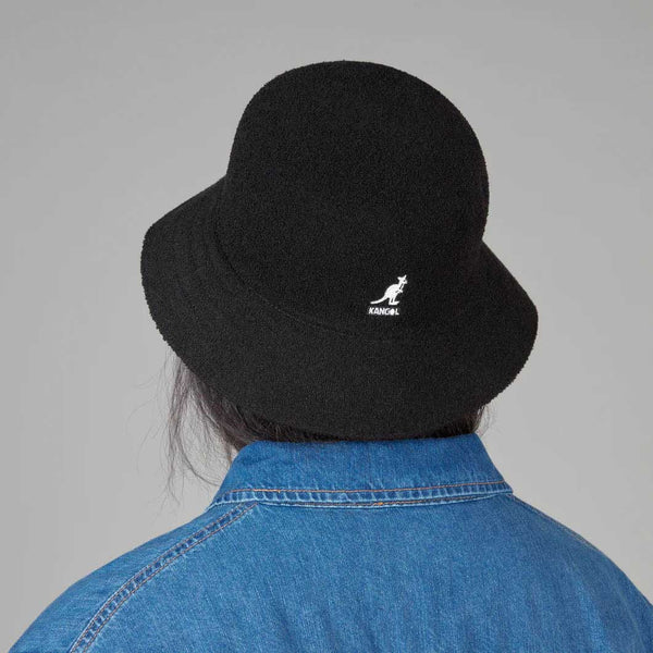 MoMA x Kangol Black Bucket Hat