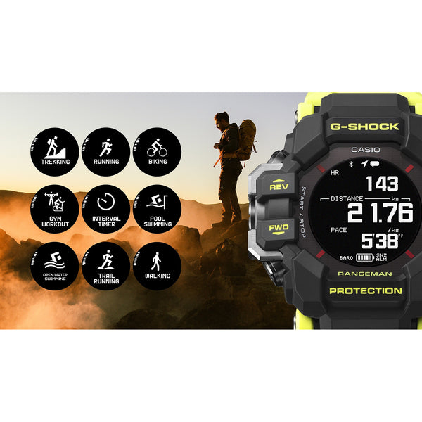 CASIO G-SHOCK GPR-H1000RY-1A9JR Master of G GPS Solar Yellow Watch