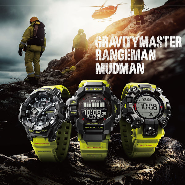 CASIO G-SHOCK GPR-H1000RY-1A9JR Master of G GPS Solar Yellow Watch