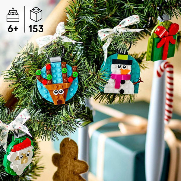 LEGO Christmas Ornaments Building Set