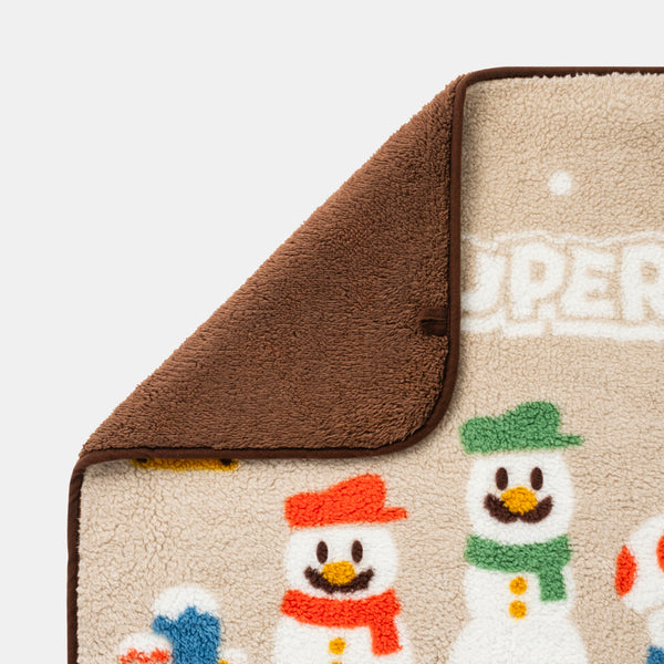 Super Mario Winter Collection Cushion Blanket