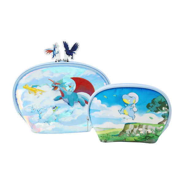 Pokemon Soaring Dreams Pouch Set Large & Small