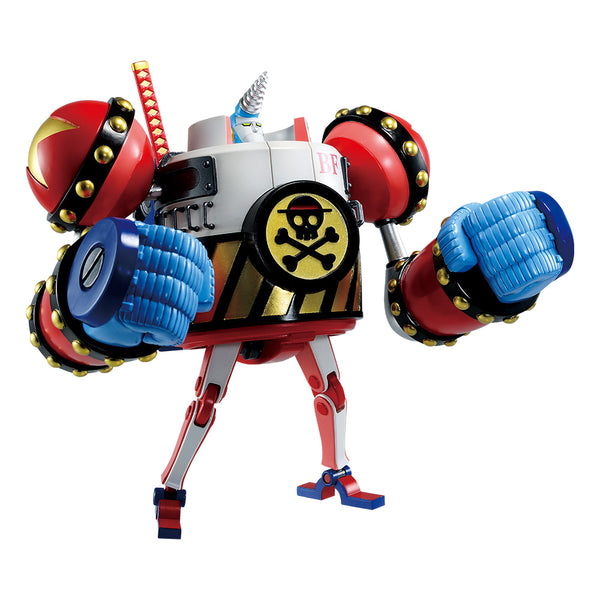 One Piece Ichiban Kuji H Prize General Franky Onigashima Raid Figure