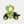 Load image into Gallery viewer, Mario Kart World Yoshi Plush Toy – Standard Kart Version
