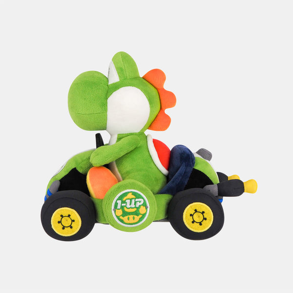 Mario Kart World Yoshi Plush Toy – Standard Kart Version