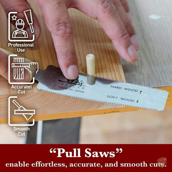 SUIZAN 5-Inch Japanese Flash Cut Trim Hand Saw