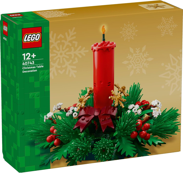 LEGO Christmas Table Decoration Centerpiece Building Set