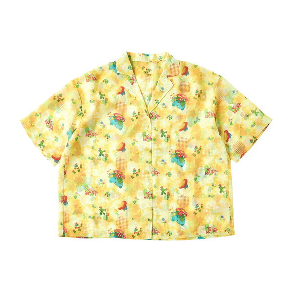 Pokemon Sheer Open Collar Shirt