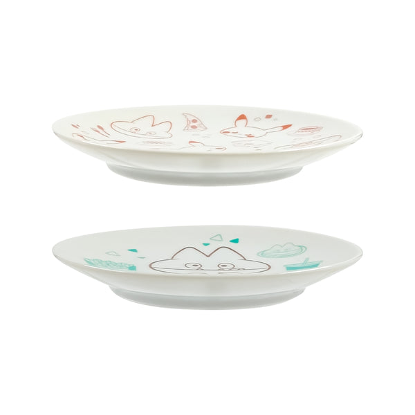 Pokemon Pokepeace Diner Ceramic Small Plates Set (2 Pieces)