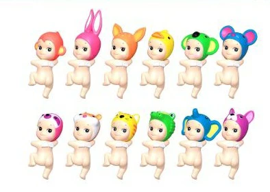 Sonny Angel Hippers Looking Back Series Assorted Box (12 Blind Boxes)