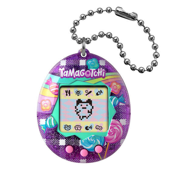 Original Tamagotchi Tama Candy – GEN1 Virtual Pet with Candy Pattern Design