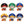Load image into Gallery viewer, ONE PIECE × NBA Chopper Plush 6-Pack
