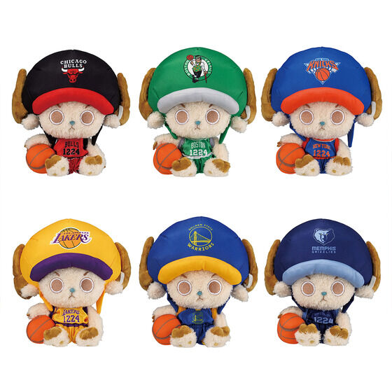 ONE PIECE × NBA Chopper Plush 6-Pack