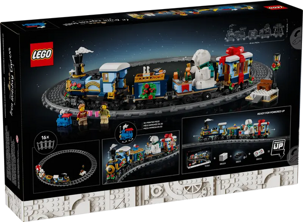 LEGO Icons Holiday Express (10361) – 4-Car Train Set