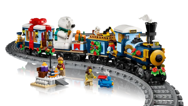 LEGO Icons Holiday Express (10361) – 4-Car Train Set