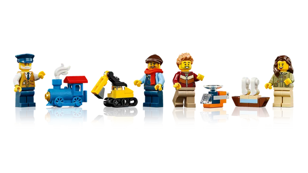 LEGO Icons Holiday Express (10361) – 4-Car Train Set