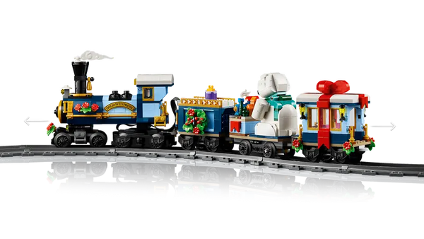 LEGO Icons Holiday Express (10361) – 4-Car Train Set