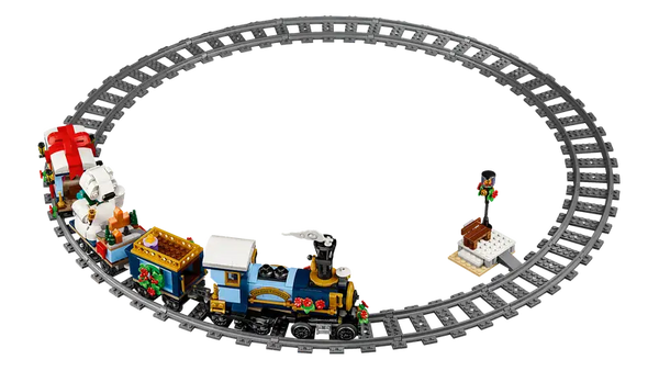 LEGO Icons Holiday Express (10361) – 4-Car Train Set