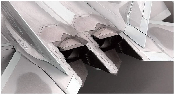 Hasegawa 1/48 Scale USAF Air Superiority Fighter F-22 Raptor Plastic Model Kit PT45