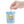 Load image into Gallery viewer, Bandai Puni Tapi Chan Aqua Milk Tea LCD Interactive Toy
