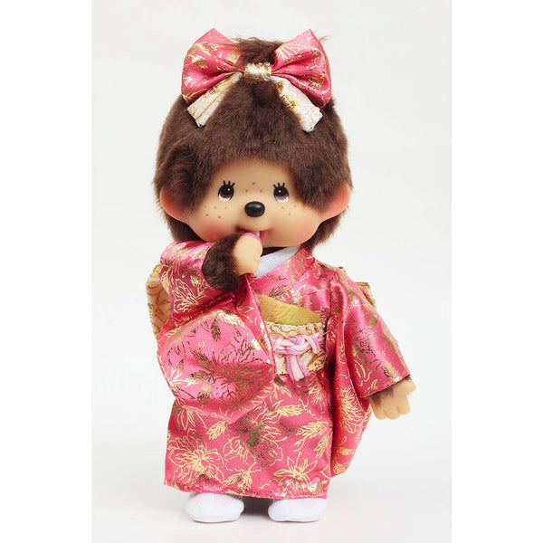 Sekiguchi Monchhichi S Boy or Girl Plush Doll – Kimono & Hakama