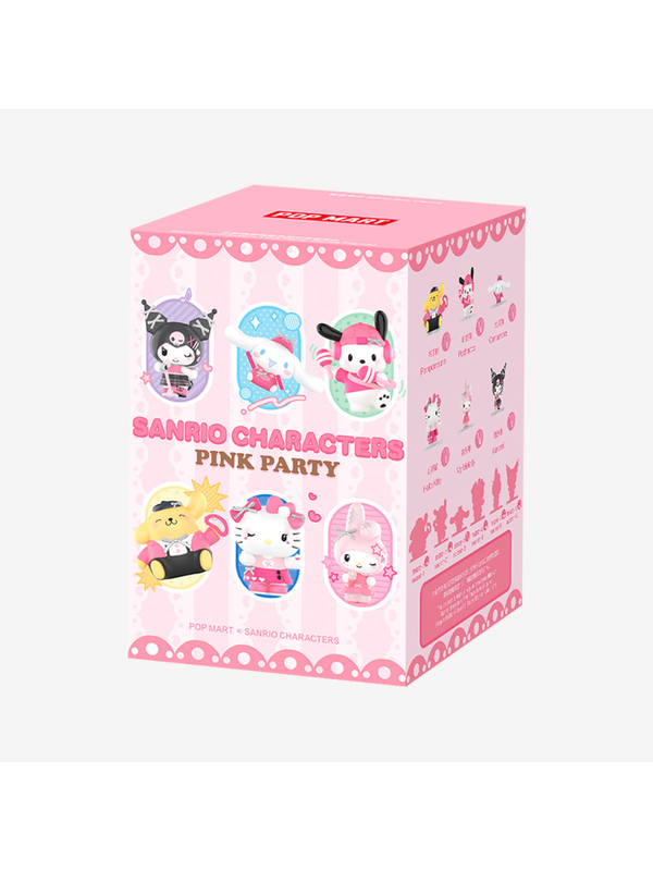 Sanrio Characters Pink Party Blind Box Figure POP MART