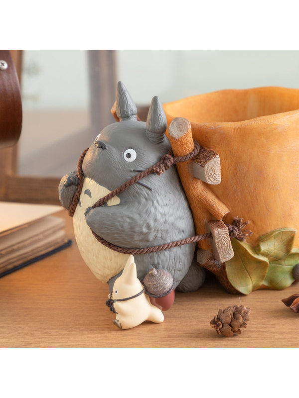 My Neighbor Totoro Planter Cover – Totoro Carrying Basket Flower Pot Holder