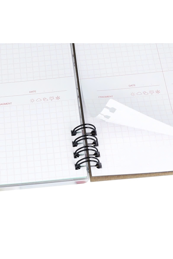 Rollbahn Flexible Life Log L Notebook Set – Yachiyo Katsuyama Illustrated Design