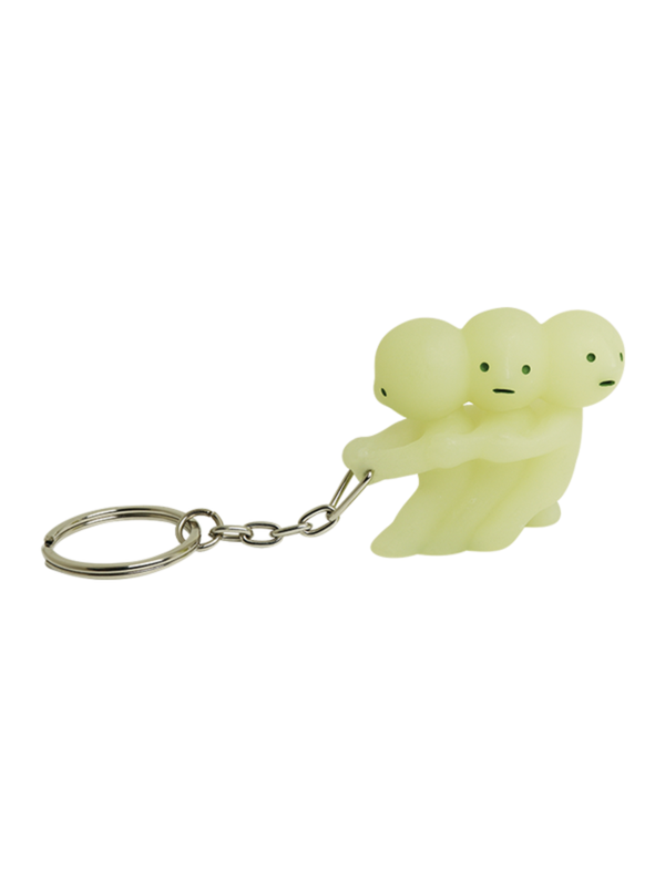 SMISKI Glow-in-the-Dark Keychain – 3 Selectable Designs
