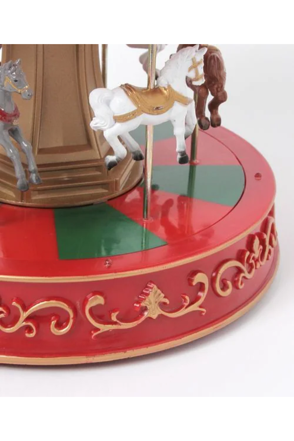 studio CLIP Christmas 2026 Rotating Santa Carousel Decoration