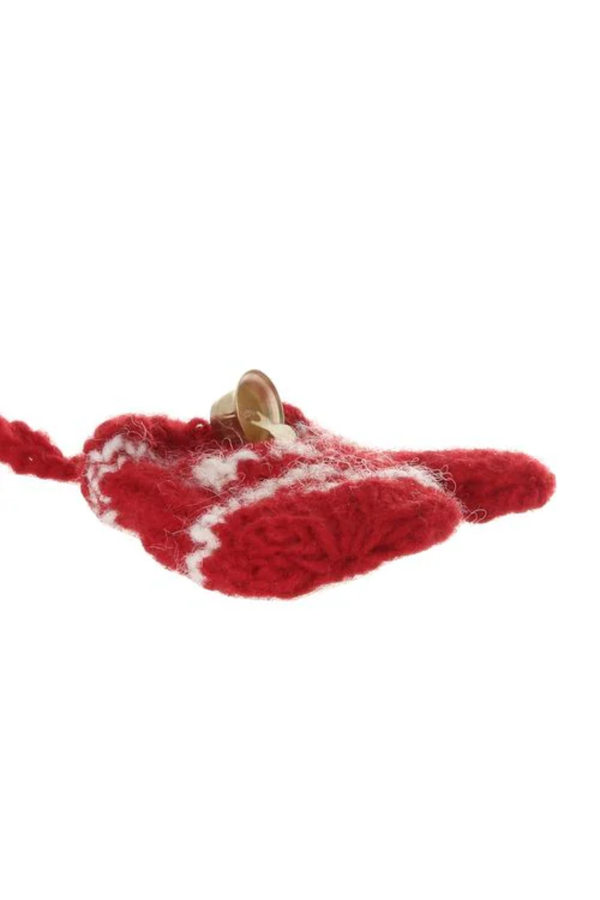 studio CLIP Christmas 2026 Hand-Knit Wool Christmas Tree Ornament