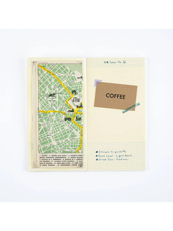 Hobonichi collect & collage Haru Scrapbook Notebook