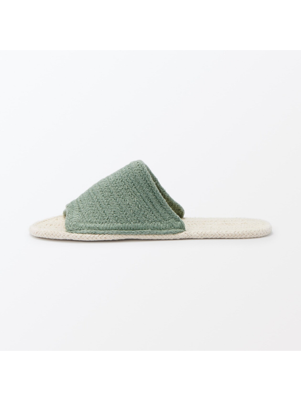 MUJI Cotton Room Sandals Open Toe Slippers