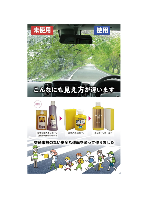 PROSTAFF Kiirobin Gold A-11 Car Glass Oil Film Remover 200g