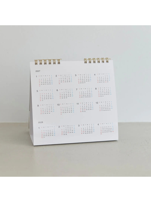 Hobonichi Whiteboard Calendar 2027 with File Pocket