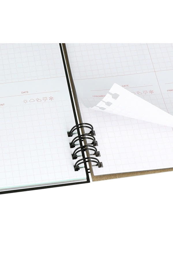 Rollbahn Flexible Life Log L Notebook Set – gyunyuya Cat Design