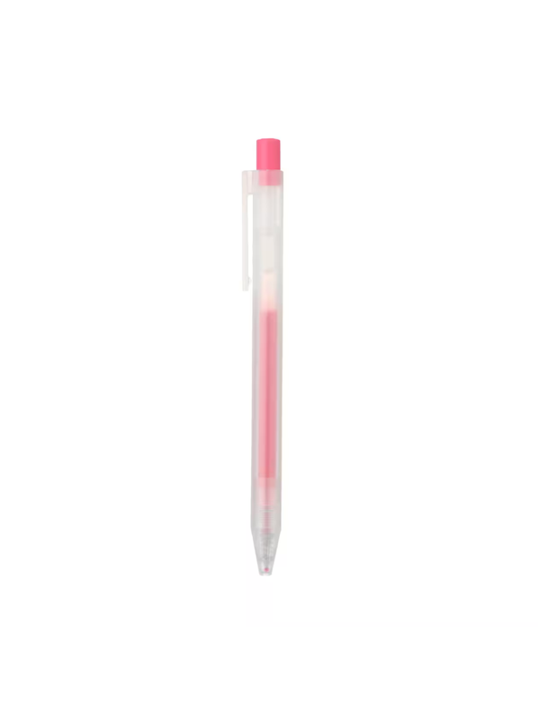 MUJI Knock Type Gel Ink Ballpoint Pen