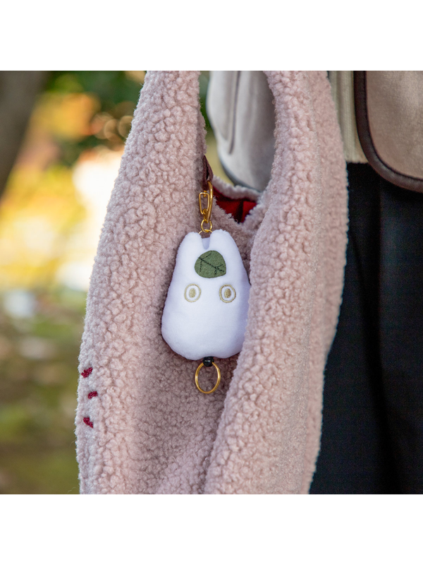 My Neighbor Totoro Little Totoro Retractable Reel Mascot Keychain