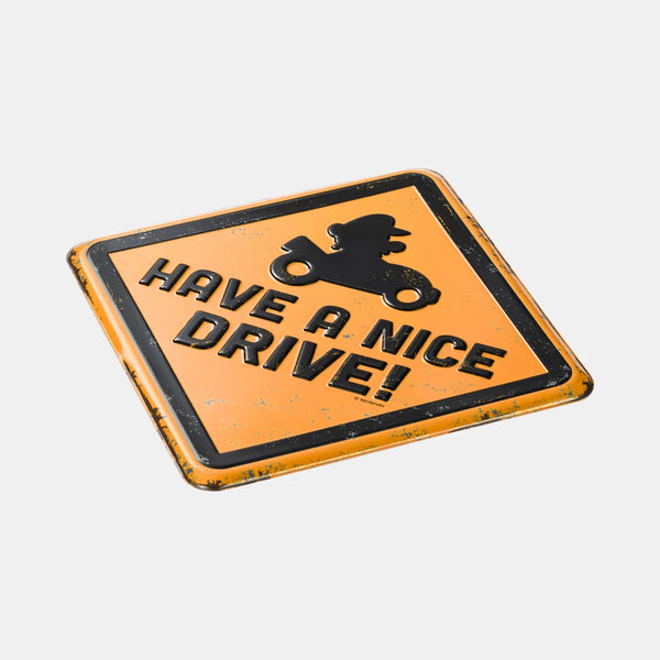 Mario Kart World Decorative Sign – Yellow Square PVC Wall & Room Display