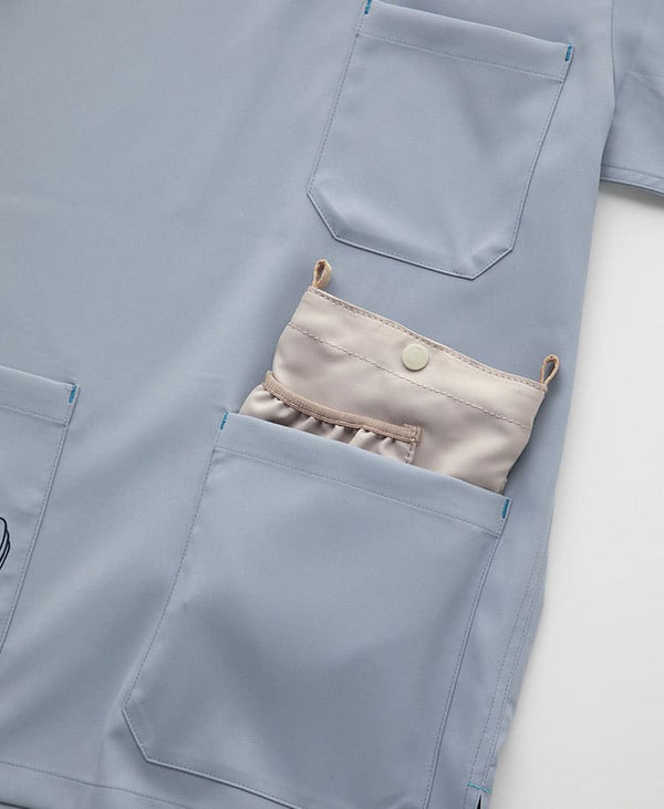 Scrub Canvas Club × ONE PIECE Unisex Scrub Top R59